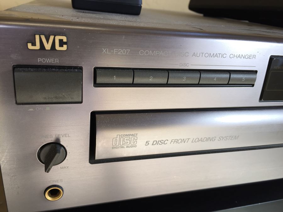 JVC RX 778VBK 5.1 Channel AV Receiver And XL-F207 Compact Disc Automatic Changer [Photo 6]