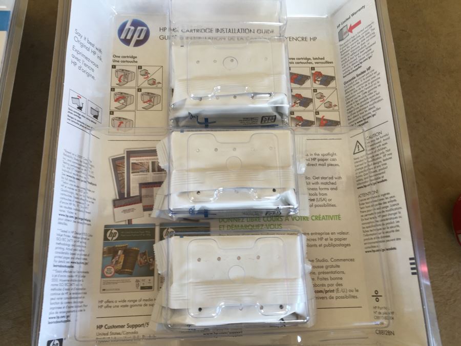 HP Black Ink Printer Tri Pack Plus Opened Tri-Pack [Photo 5]