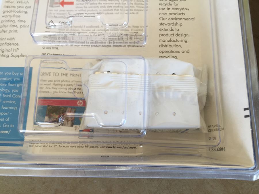 HP Black Ink Printer Tri Pack Plus Opened Tri-Pack [Photo 6]