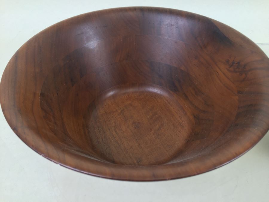 Burl Walnut Salad Bowl Set Billings, Missouri