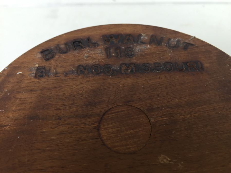 Burl Walnut Salad Bowl Set Billings, Missouri [Photo 3]