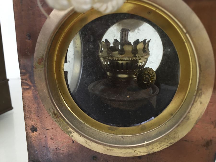 Pair Of Brass And Copper Lanterns [Photo 5]