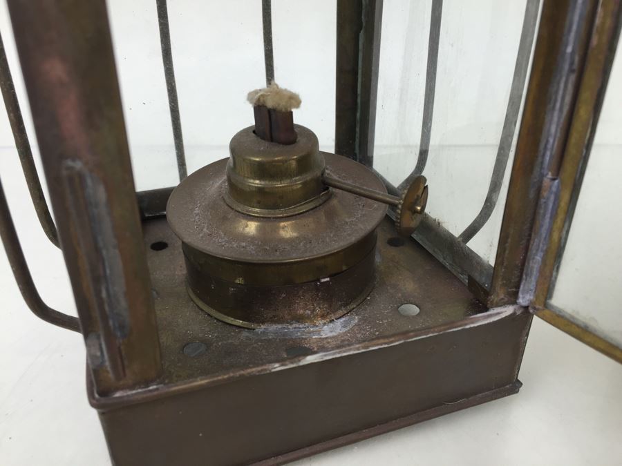 Pair Of Brass And Copper Lanterns [Photo 8]