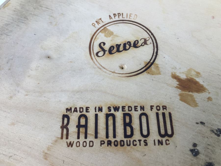 Mid-Century Modern Wooden Ice Bucket Sewex Made In Sweden For Rainbow Wood Products [Photo 8]