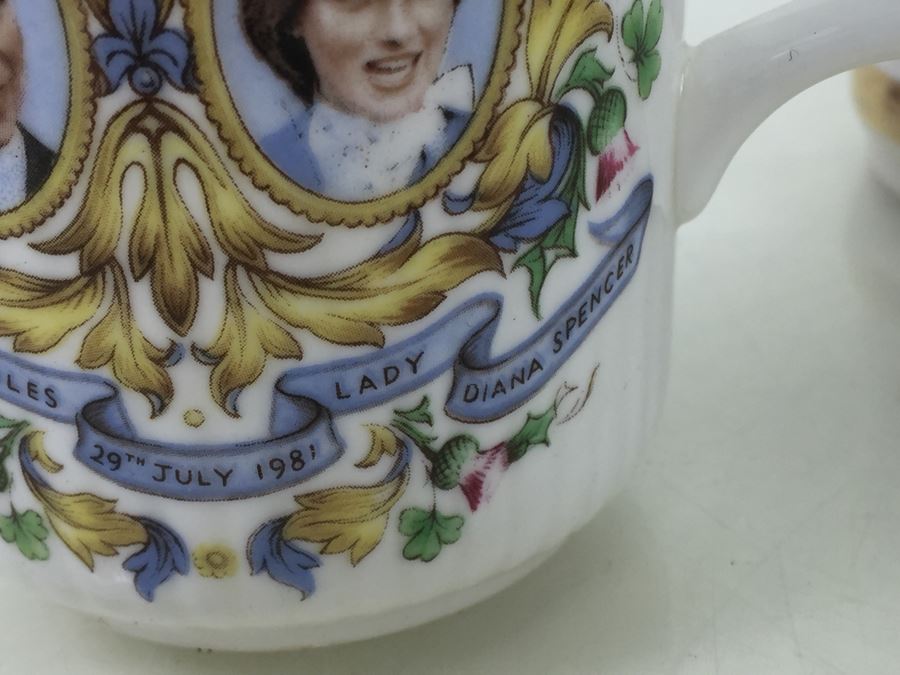 Collection Of English Royalty Commemorative Cups And Mugs [Photo 6]