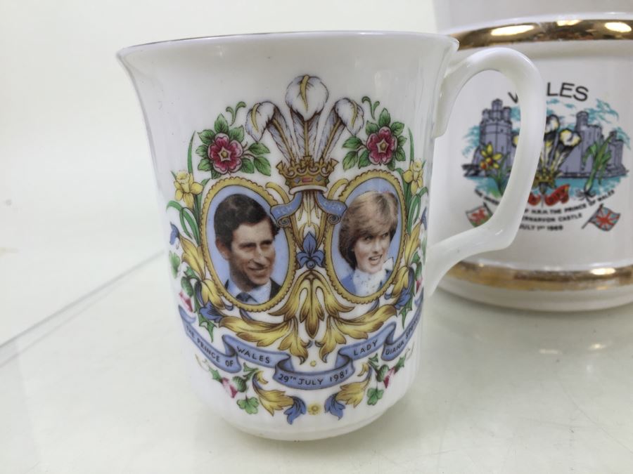 Collection Of English Royalty Commemorative Cups And Mugs [Photo 4]