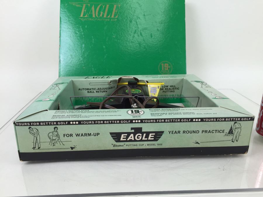 Vintage Eagle Electric Putting Cup New In Box Model 1902  [Photo 2]