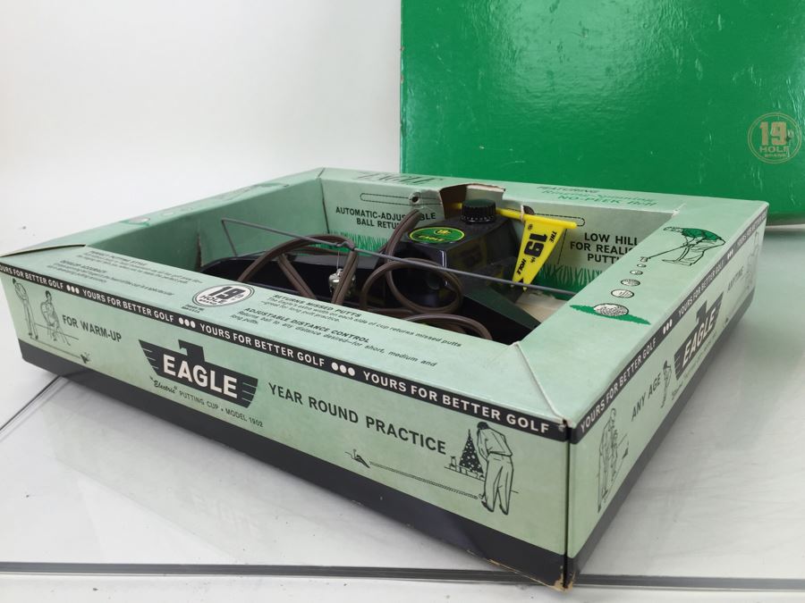 Vintage Eagle Electric Putting Cup New In Box Model 1902  [Photo 14]