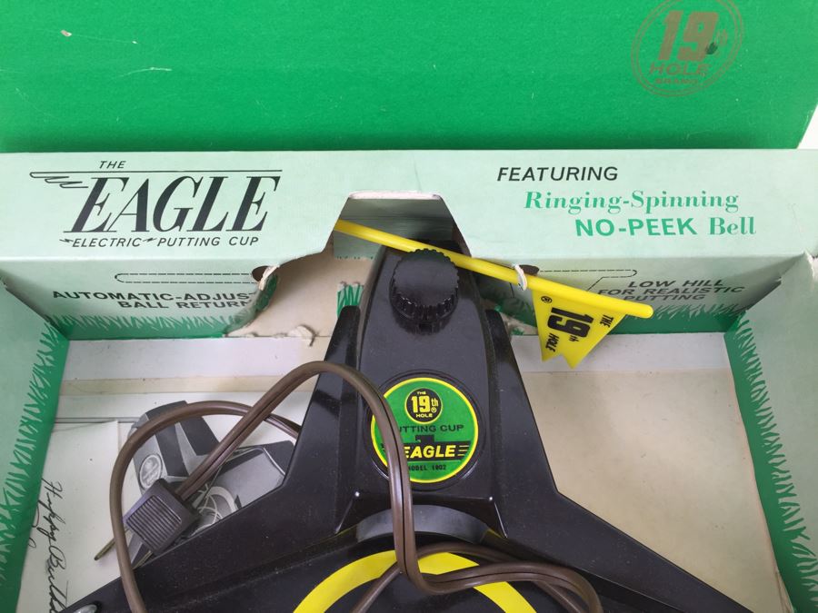 Vintage Eagle Electric Putting Cup New In Box Model 1902  [Photo 6]