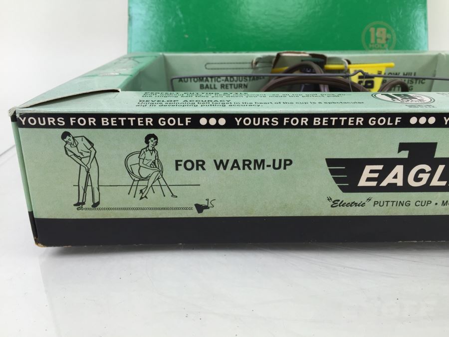 Vintage Eagle Electric Putting Cup New In Box Model 1902  [Photo 11]