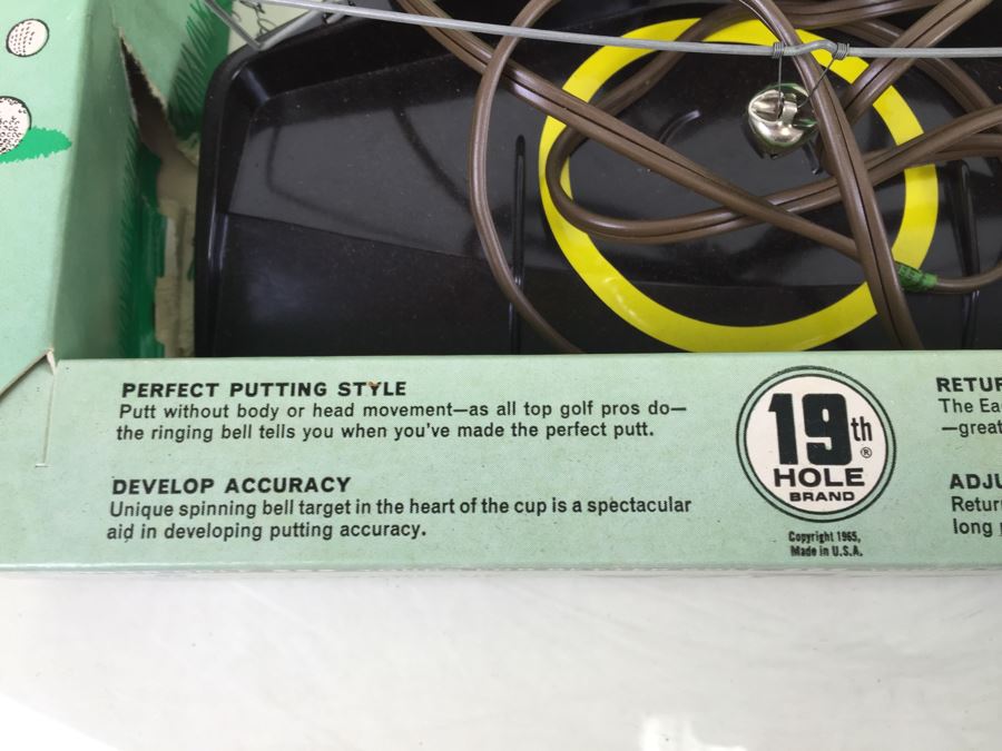 Vintage Eagle Electric Putting Cup New In Box Model 1902  [Photo 9]