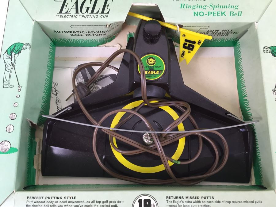 Vintage Eagle Electric Putting Cup New In Box Model 1902  [Photo 7]
