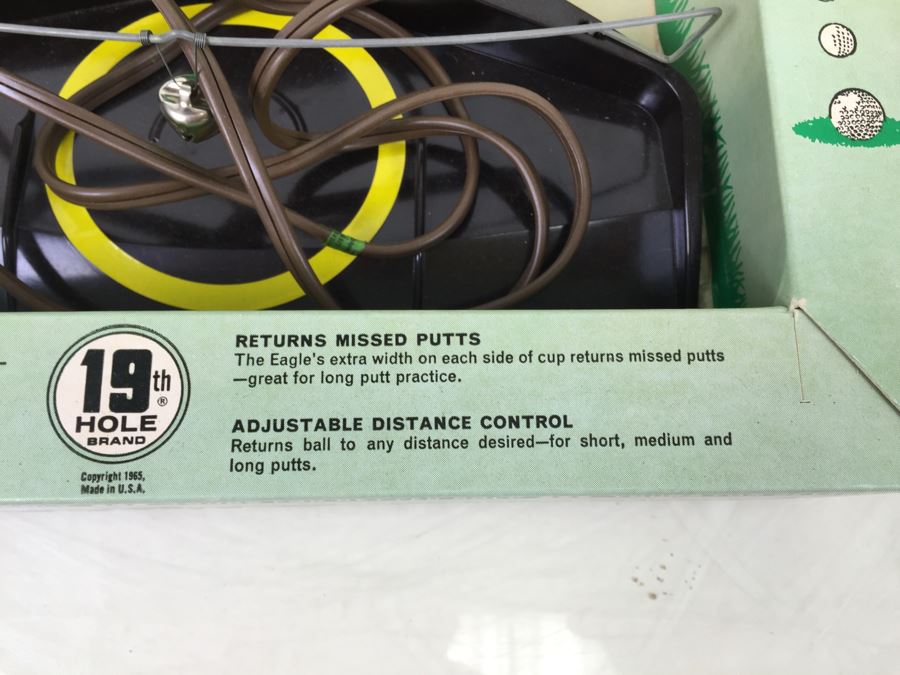 Vintage Eagle Electric Putting Cup New In Box Model 1902  [Photo 10]