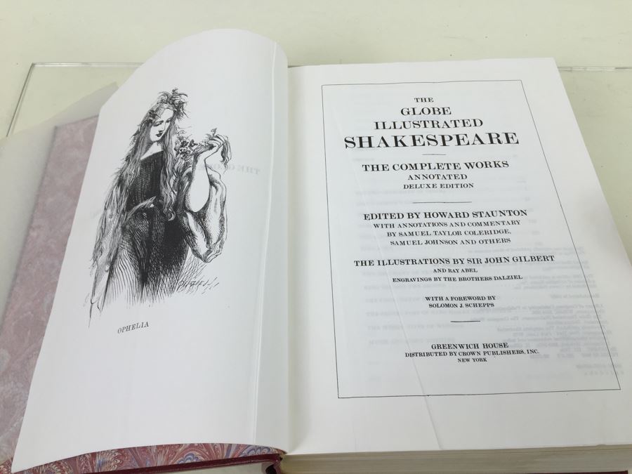 The Globe Illustrated Shakespeare The Complete Works 1983 [Photo 2]