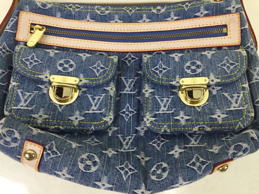 Louis Vuitton Denim Reproduction Handbag [Photo 4]