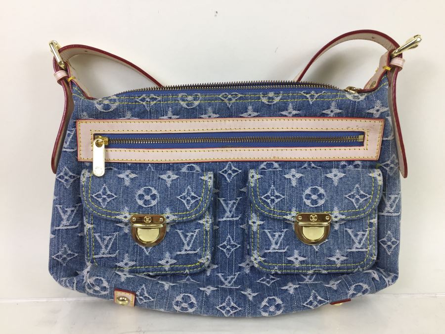 Louis Vuitton Denim Reproduction Handbag [Photo 6]