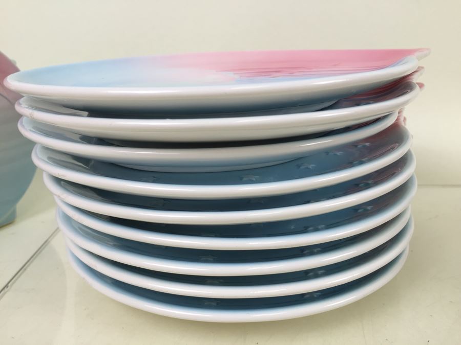 Vintage 1979 Collection Of Winged Plates Designed By Pelzman Designs Vandor Imports Made In Japan [Photo 9]