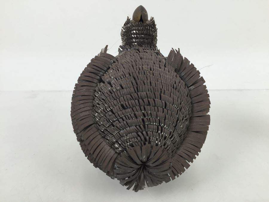 Vintage Brass Metal Bird Sculpture [Photo 9]