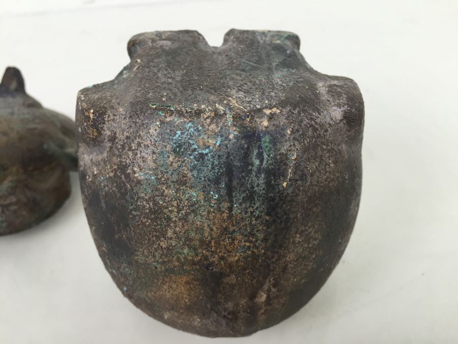 Metal Owl Sculpture Jar With Lid [Photo 9]