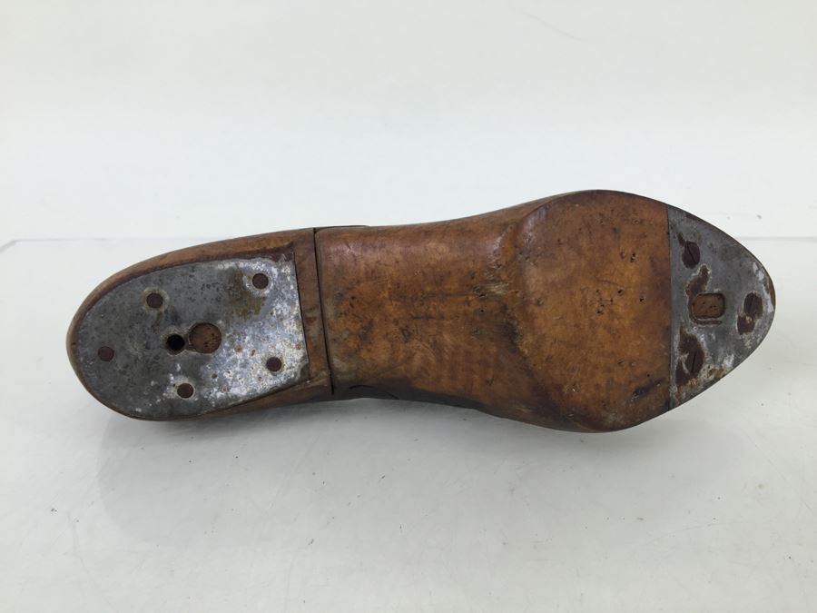 Old Hard Wood Shoe Form
