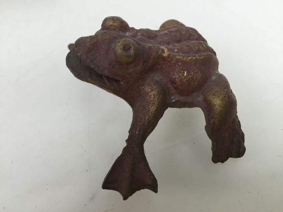 Brass Lobster And Frog Sculptures [Photo 9]