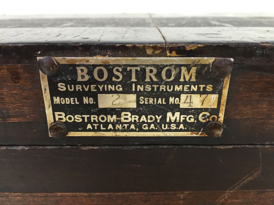 (2) Metal Lidded Canisters + Wooden Bostrom Surveying Insturments Box With Rocks [Photo 5]