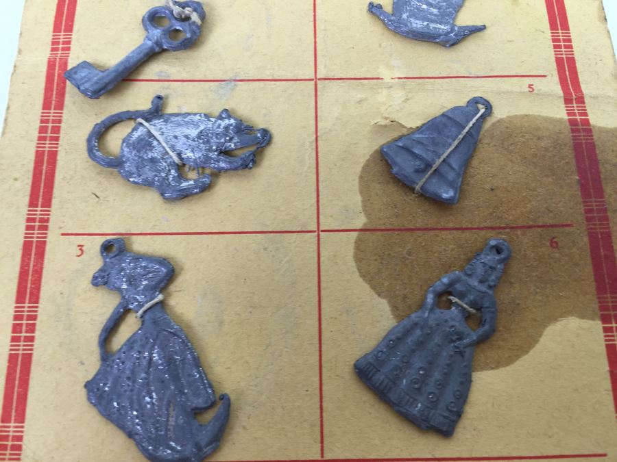 German Metal Figurines On Original Card [Photo 4]