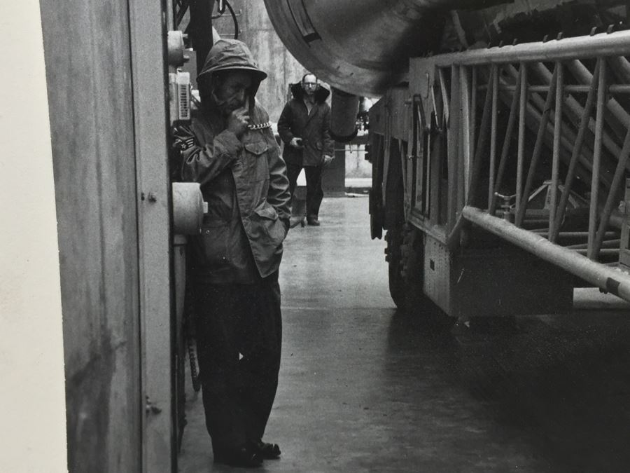 Vintage B&W Photograph Of Cold War Era ICBM Missile [Photo 6]