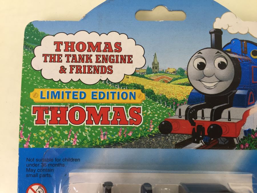 Pair Of ERTL Thomas The Tank Engine & Friends Toys On Original Cards 1995 & 1998 [Photo 5]