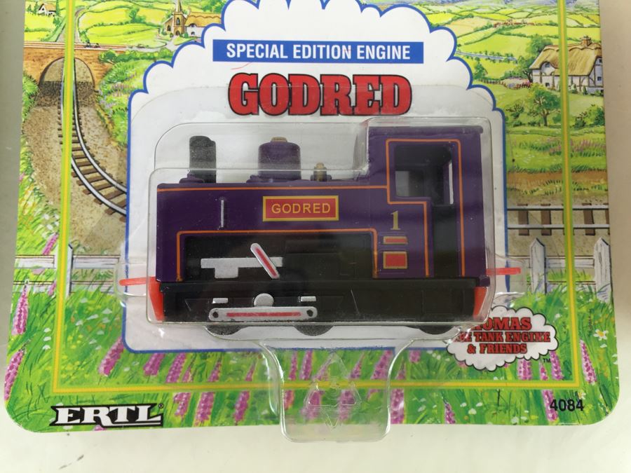 Pair Of ERTL Thomas The Tank Engine & Friends Toys On Original Cards 1995 & 1998 [Photo 6]