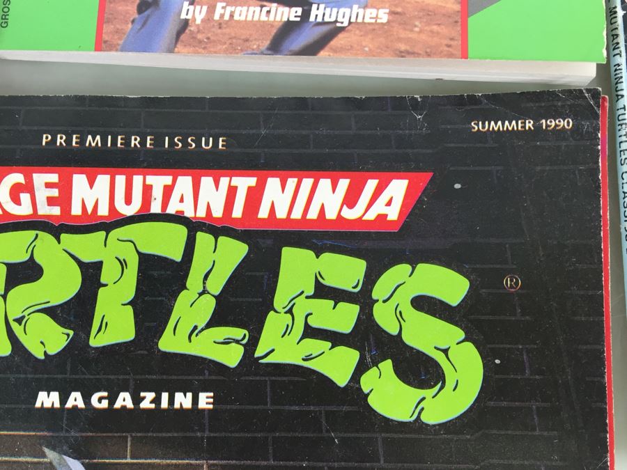 Various Comic Books And Books Including Teenage Mutant Ninja Turtles And Mighty Morphin Power Rangers [Photo 9]