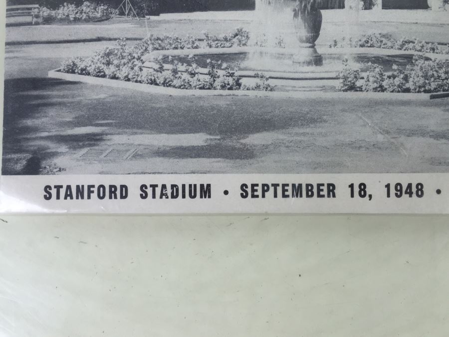 Vintage 1948 Football Program San Jose State Vs. Stanford Stanford Stadium [Photo 7]