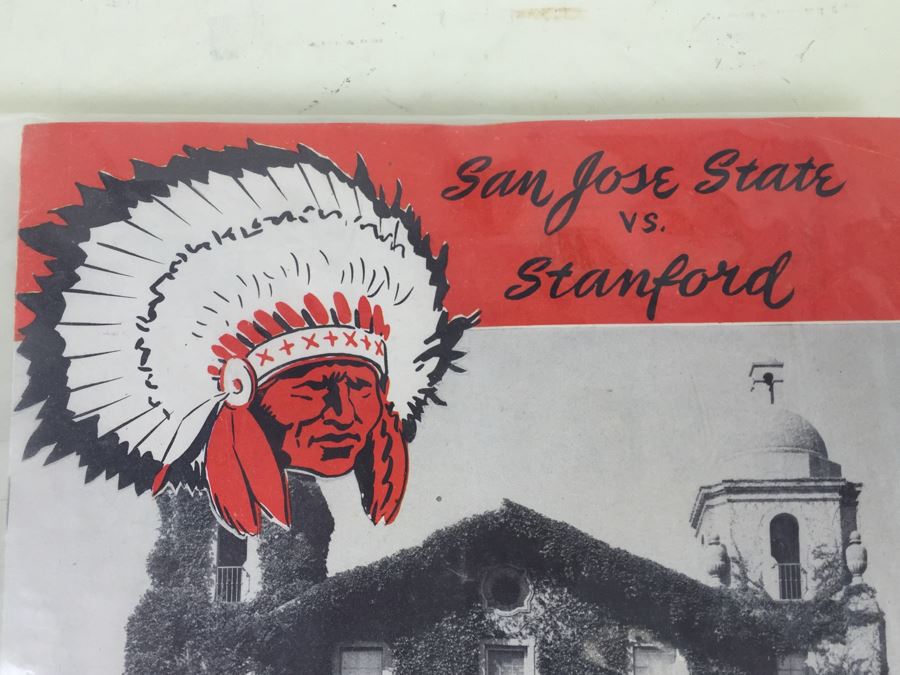 Vintage 1948 Football Program San Jose State Vs. Stanford Stanford Stadium [Photo 5]