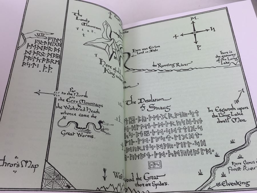 The Hobbit By J.R.R. Tolkien Houghton Mifflin Company Hardcover Collector's Edition Book With Box [Photo 8]
