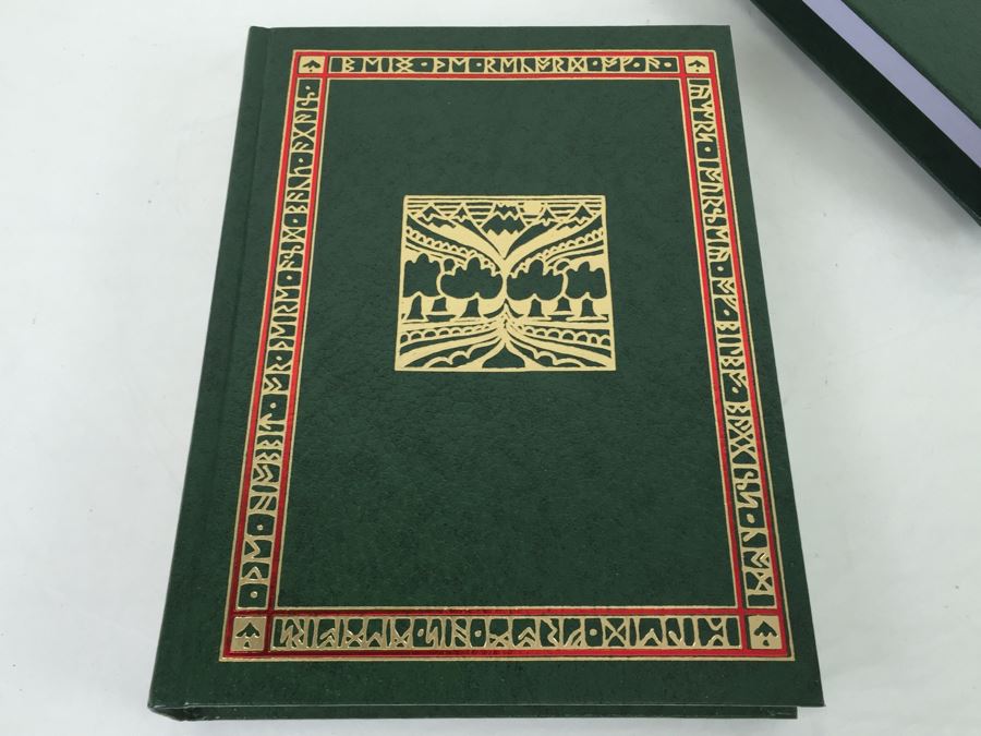 The Hobbit By J.R.R. Tolkien Houghton Mifflin Company Hardcover Collector's Edition Book With Box [Photo 6]