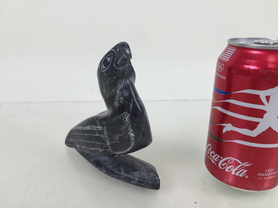 Bird Carved Of Stone Canada Eskimo Art Esquimau Inuit Art