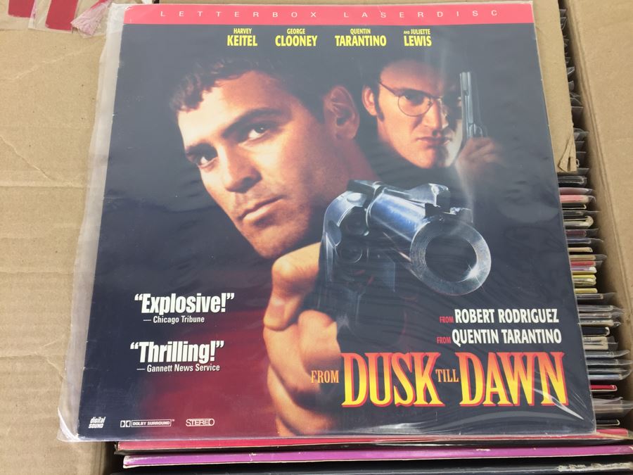 Box Filled With Vintage Laser Discs Videodiscs: Aliens, Ghost, Dirty Dancing Watch Classic Movies In Vintage Fidelity [Photo 13]