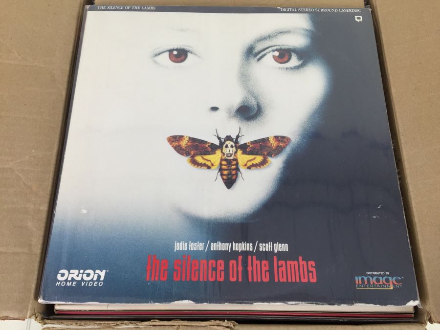 Box Filled With Vintage Laser Discs Videodiscs: Aliens, Ghost, Dirty Dancing Watch Classic Movies In Vintage Fidelity [Photo 11]