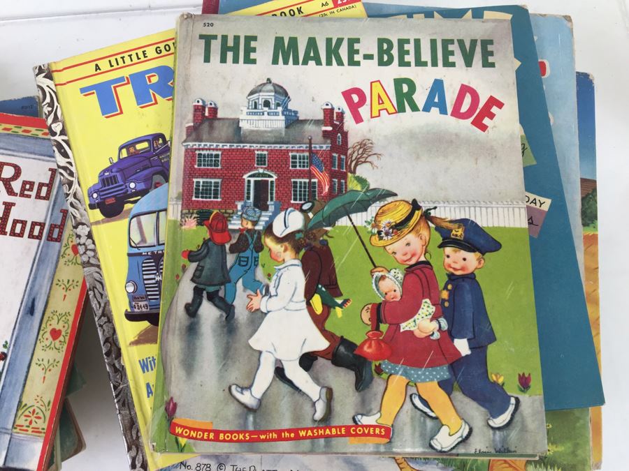 Collection Of Vintage Kid's Books Little Golden Books Treasure Books [Photo 6]