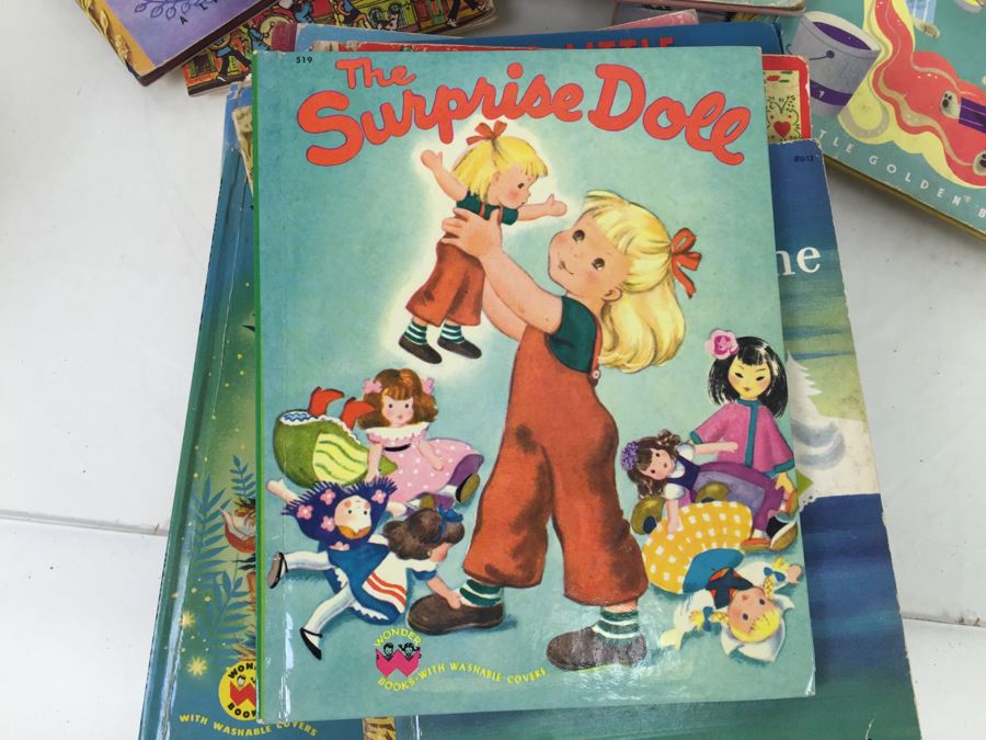 Collection Of Vintage Kid's Books Little Golden Books Treasure Books [Photo 17]