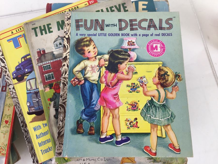 Collection Of Vintage Kid's Books Little Golden Books Treasure Books [Photo 5]