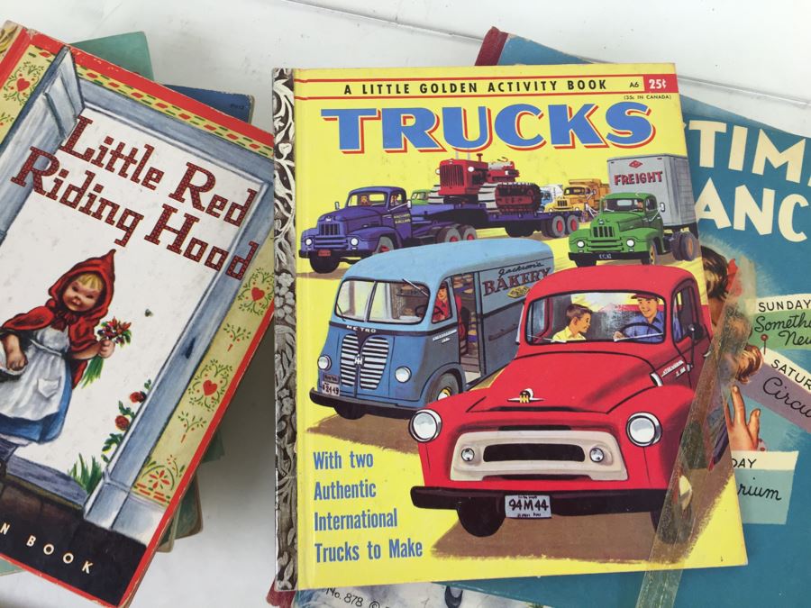 Collection Of Vintage Kid's Books Little Golden Books Treasure Books [Photo 7]