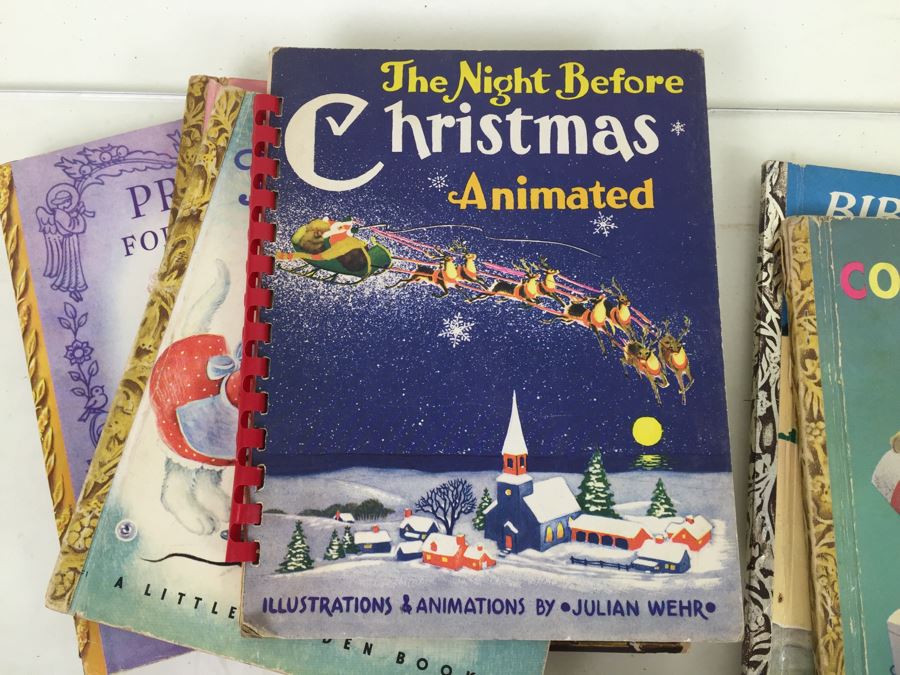 Collection Of Vintage Kid's Books Little Golden Books Treasure Books [Photo 18]