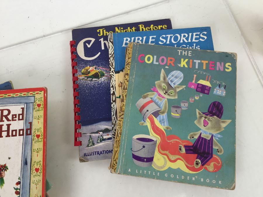 Collection Of Vintage Kid's Books Little Golden Books Treasure Books [Photo 13]