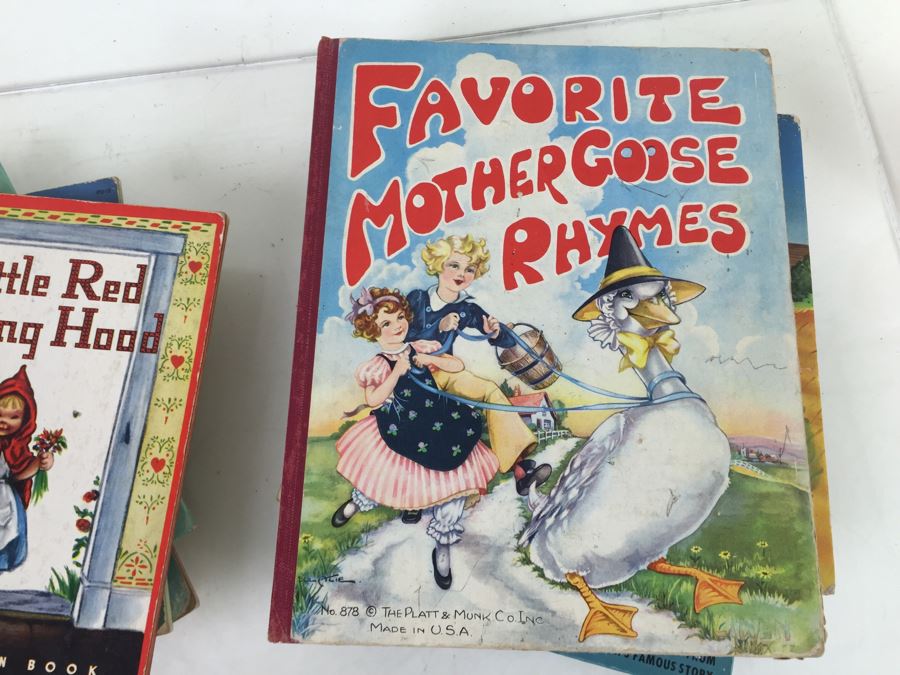 Collection Of Vintage Kid's Books Little Golden Books Treasure Books [Photo 9]