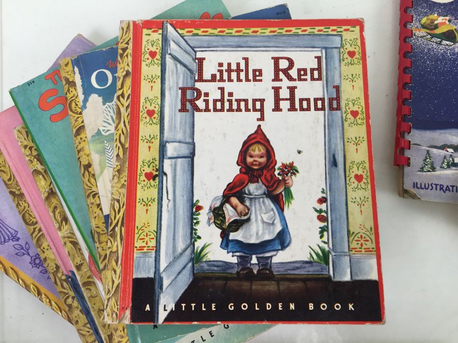 Collection Of Vintage Kid's Books Little Golden Books Treasure Books [Photo 14]