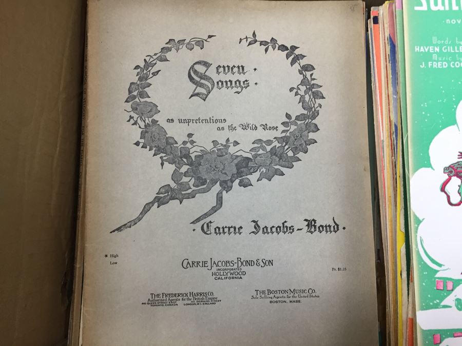 Collection Of Various Sheet Music [Photo 9]