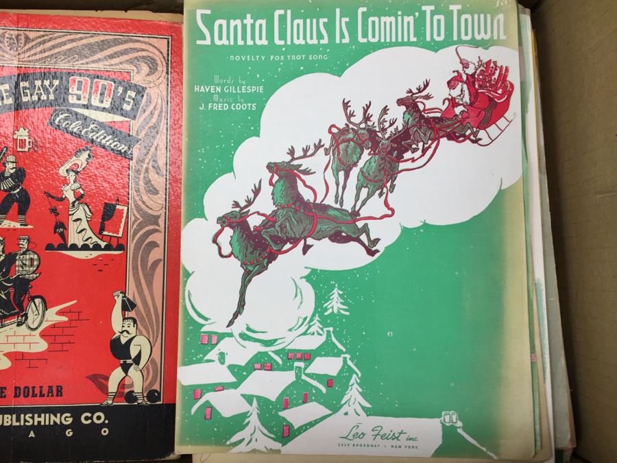 Collection Of Various Sheet Music [Photo 4]