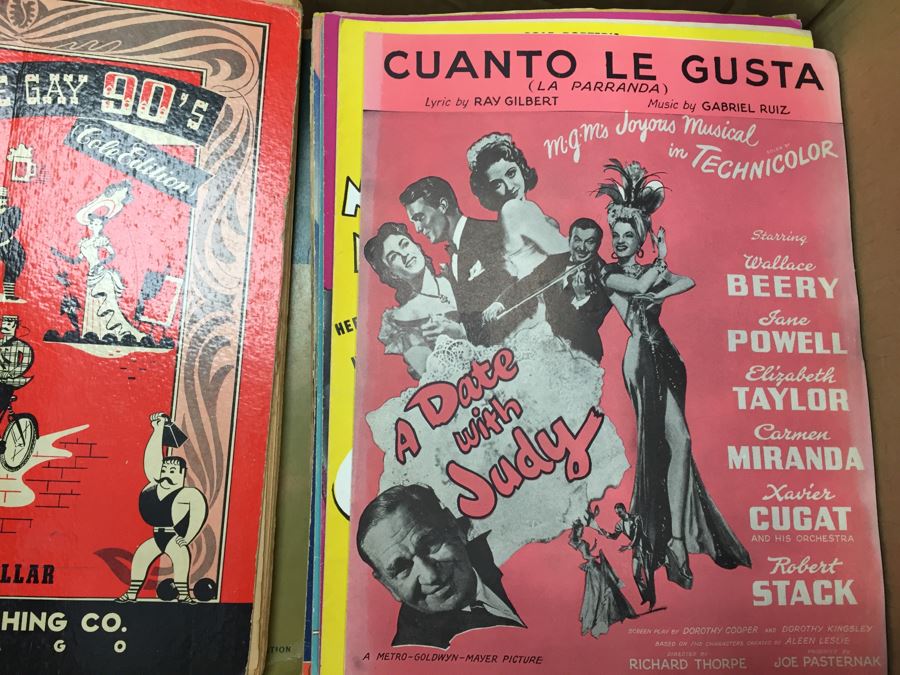 Collection Of Various Sheet Music [Photo 7]