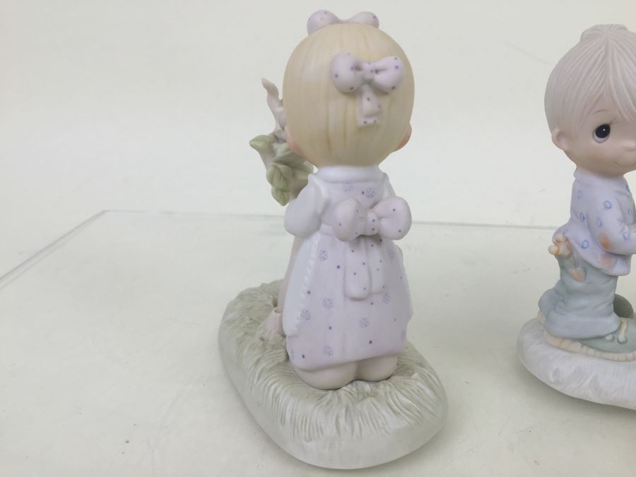 Collection Of (3) Jonathan & David Figurines Vintage 1976 1983 Early Precious Moments Figurines [Photo 8]